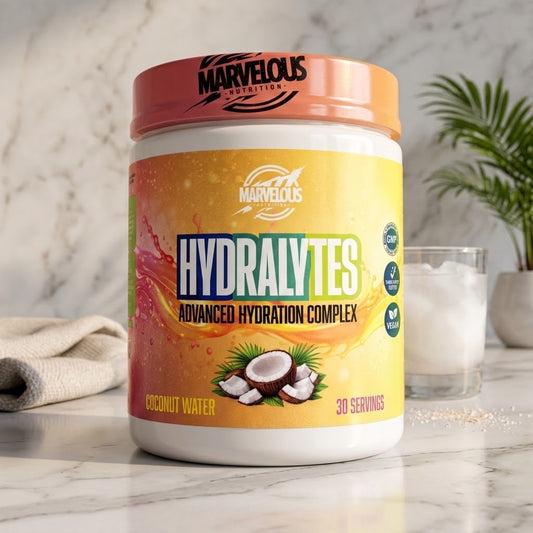Marvelous Nutrition Hydralytes – Complexo Avançado de Hidratação | 150 g