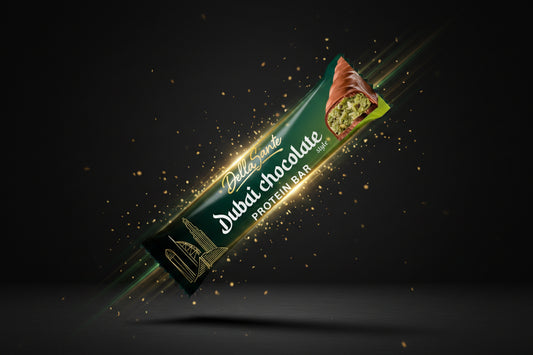 Dubai Chocolate Protein Bar 45g - VinnyPowerNutrition