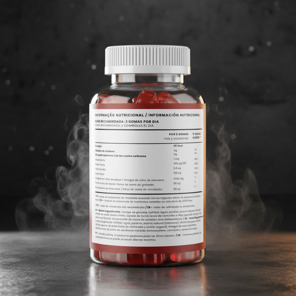 Gomas de Vinagre de Cidra de Maçã - VinnyPowerNutrition