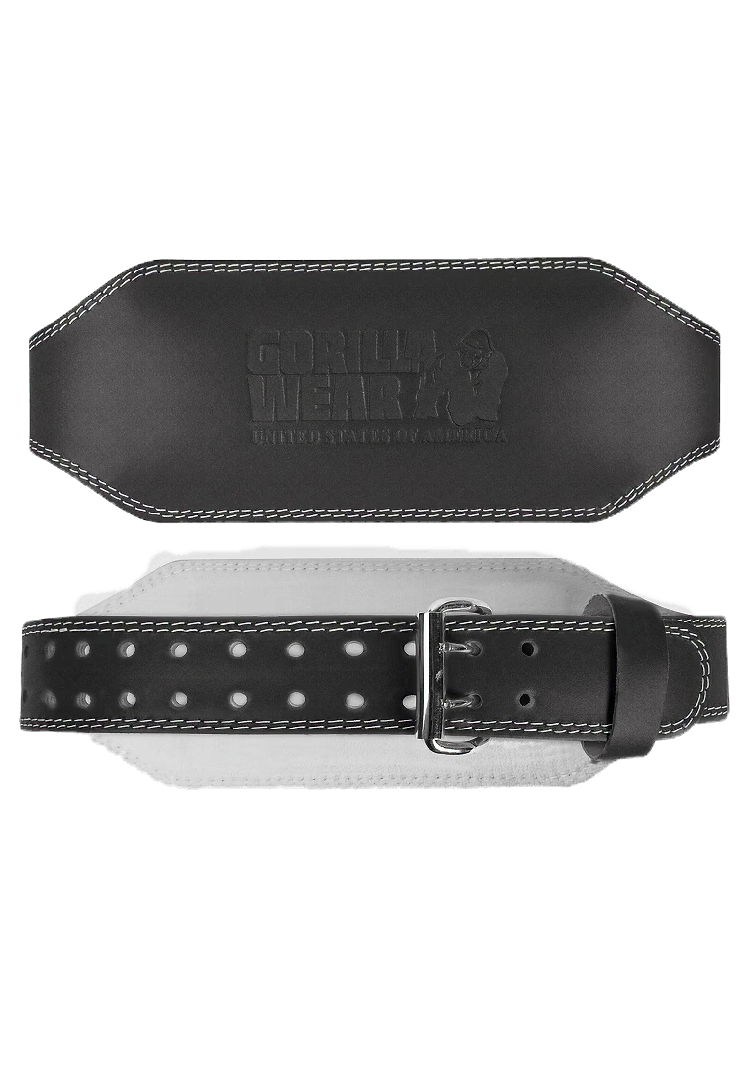 Gorilla Wear 4 Inch (10 Cêntimetros) Leather Lifting Belt