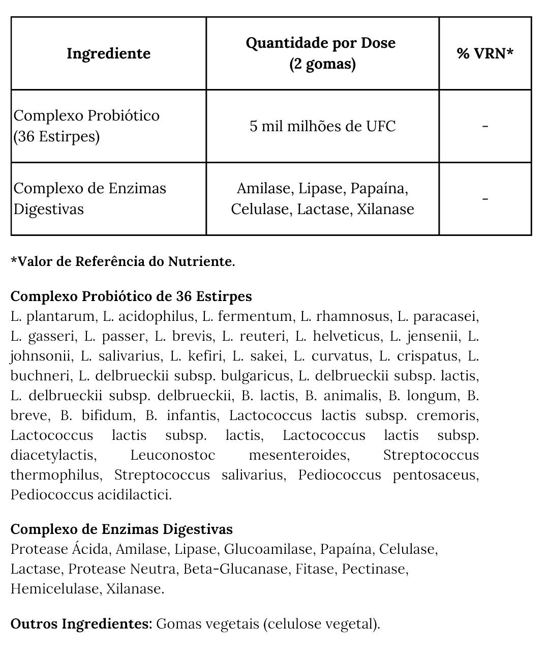 Gomas Probióticas - VinnyPowerNutrition