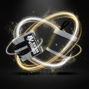 Faixas de punho Gorilla Wear Wrist Wraps PRO em tecido resistente, ideal para suporte durante treinos de musculação.