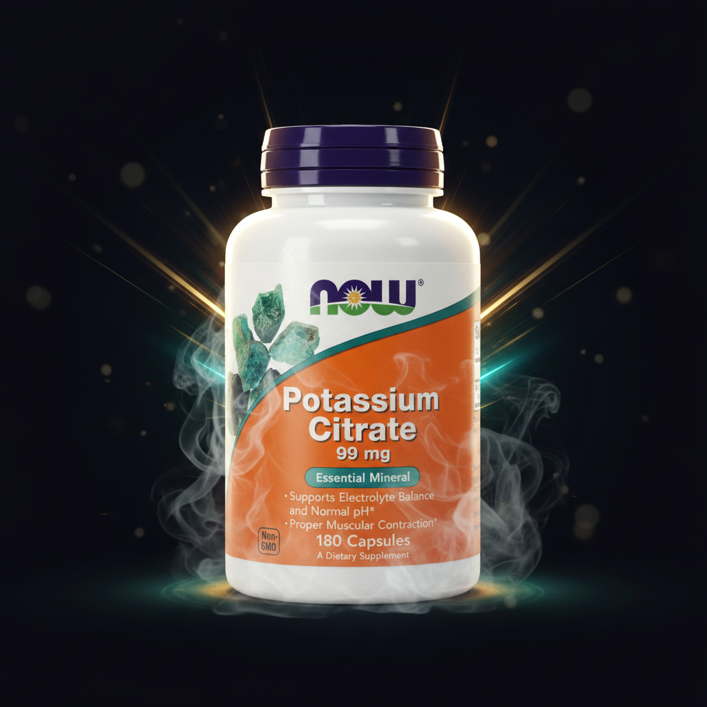 Potassium Citrate 99mg - 180 Cápsulas - VinnyPowerNutrition