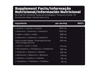 Amino acids Amino9X – Complete EAA & BCAA Fuel - VinnyPowerNutrition