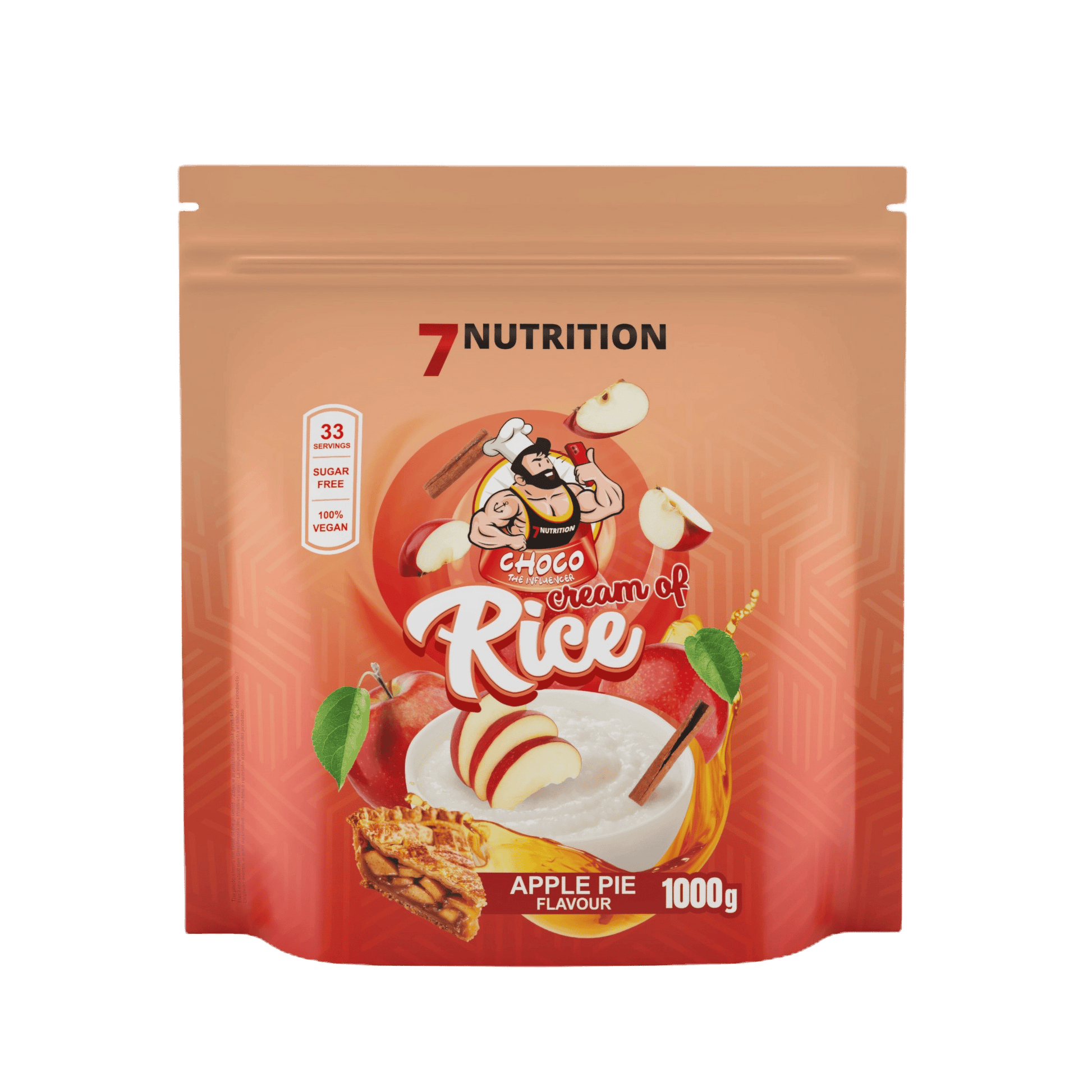 Rice Cream Apple pie