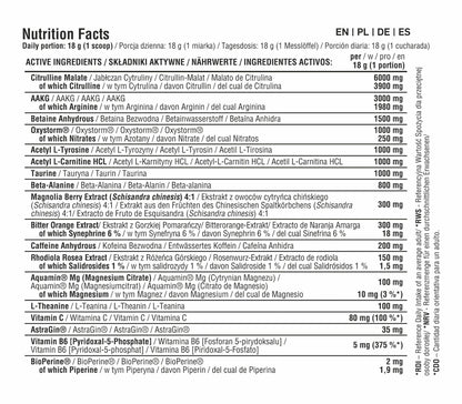 Viper Pré-treino 360g