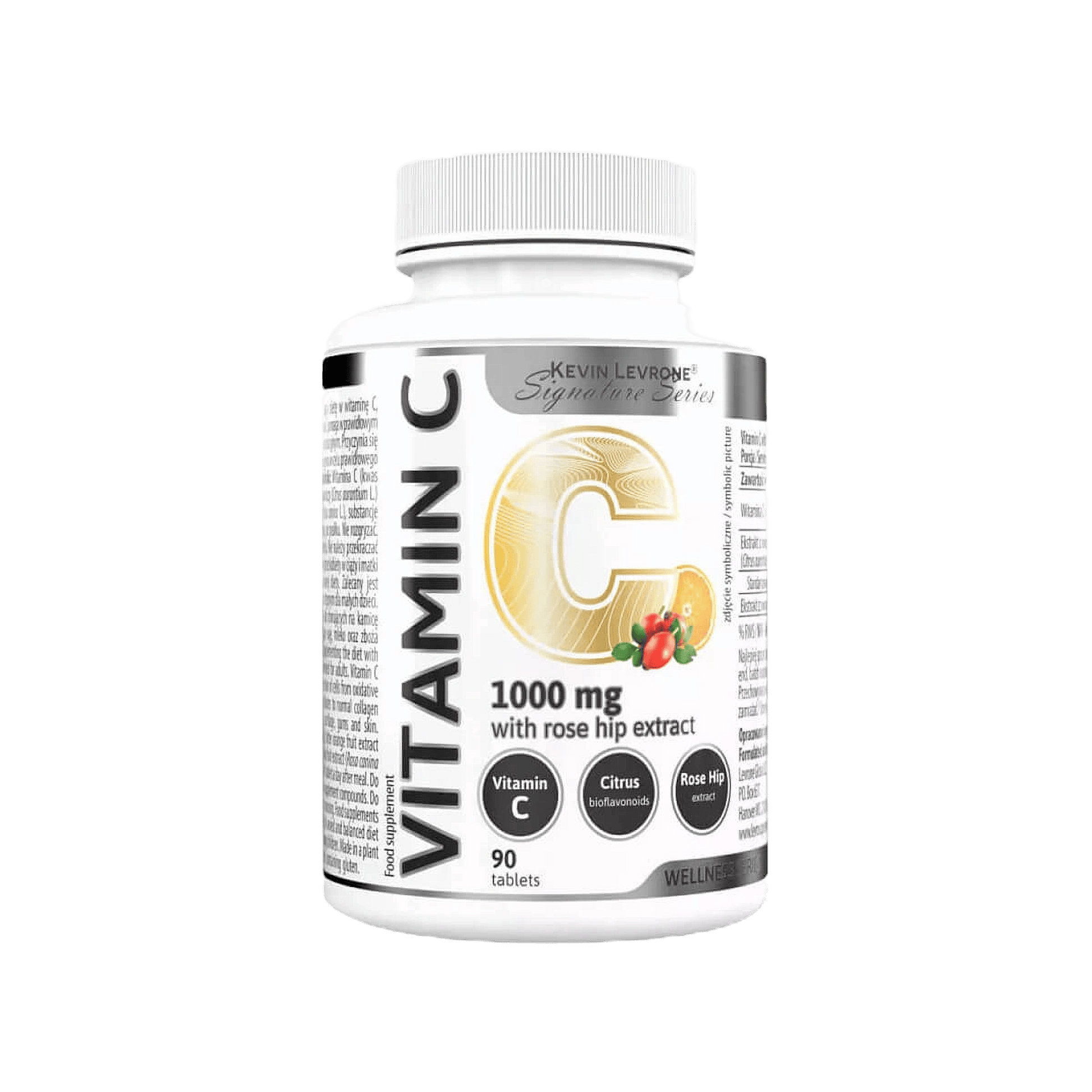 Vitamin C 1000mg with rose hip extract - 90 Tablets - VinnyPowerNutrition