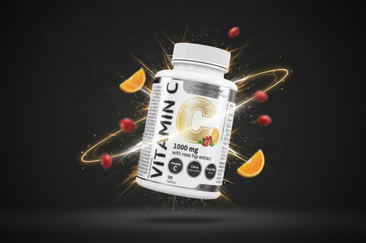 Vitamin C 1000mg with rose hip extract - 90 Tablets - VinnyPowerNutrition