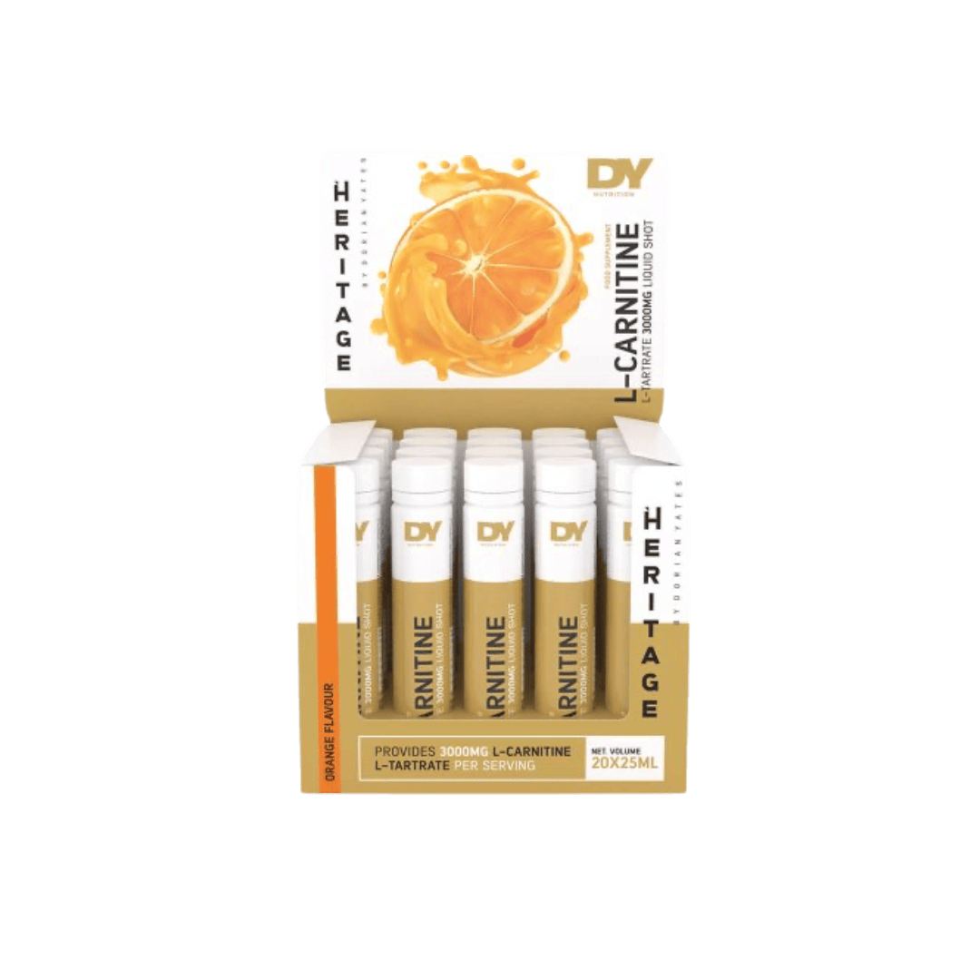 L-Carnitina L-Tartrate 20 x 25ml – Orange - VinnyPowerNutrition