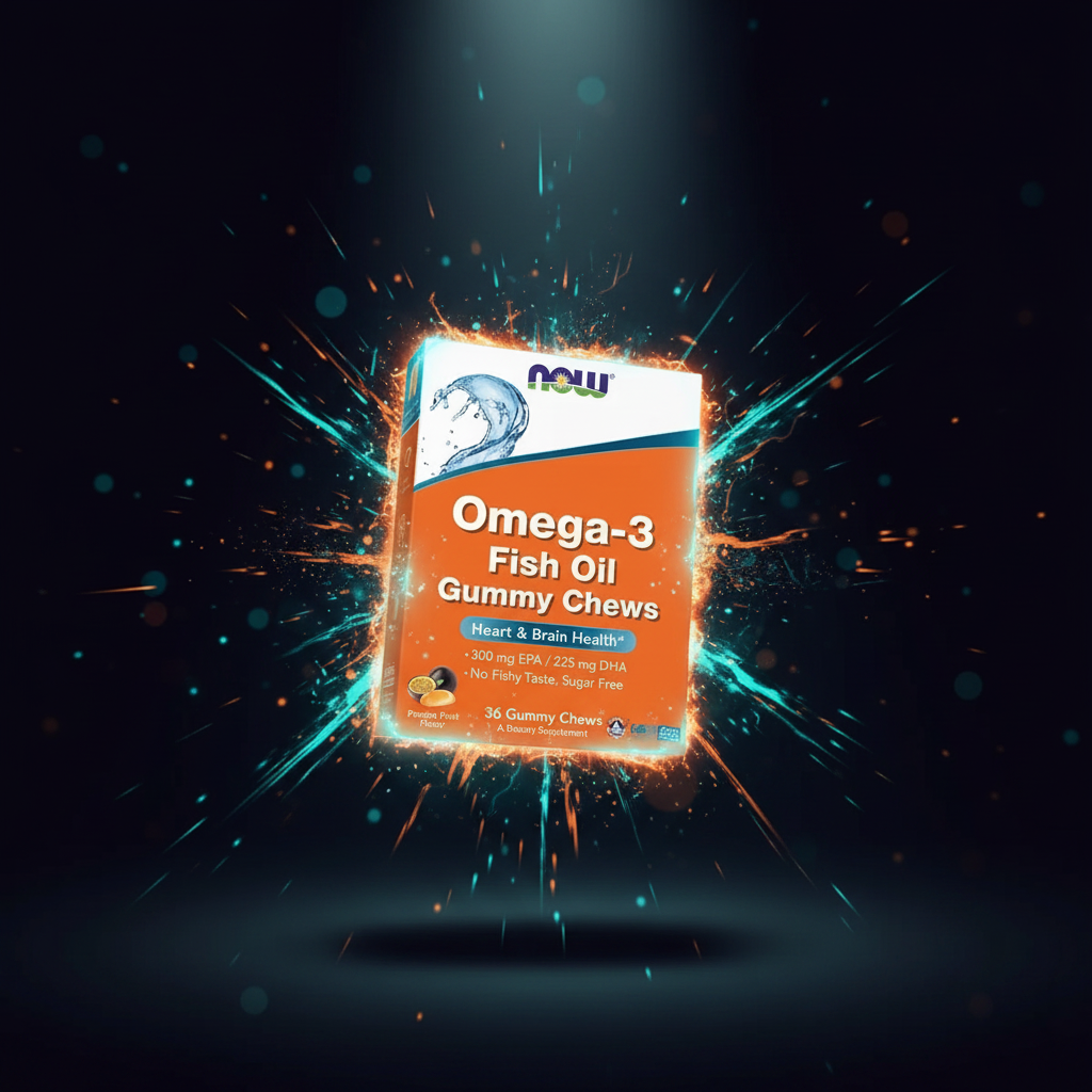 Omega-3 Fish Oil - 36 Gummy Chews - VinnyPowerNutrition