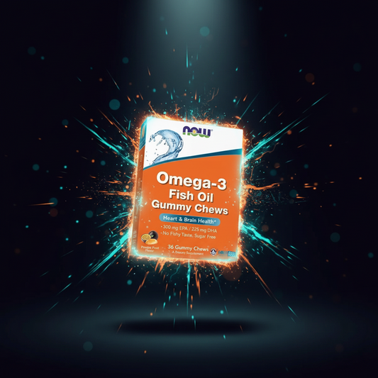 Omega-3 Fish Oil - 36 Gummy Chews - VinnyPowerNutrition
