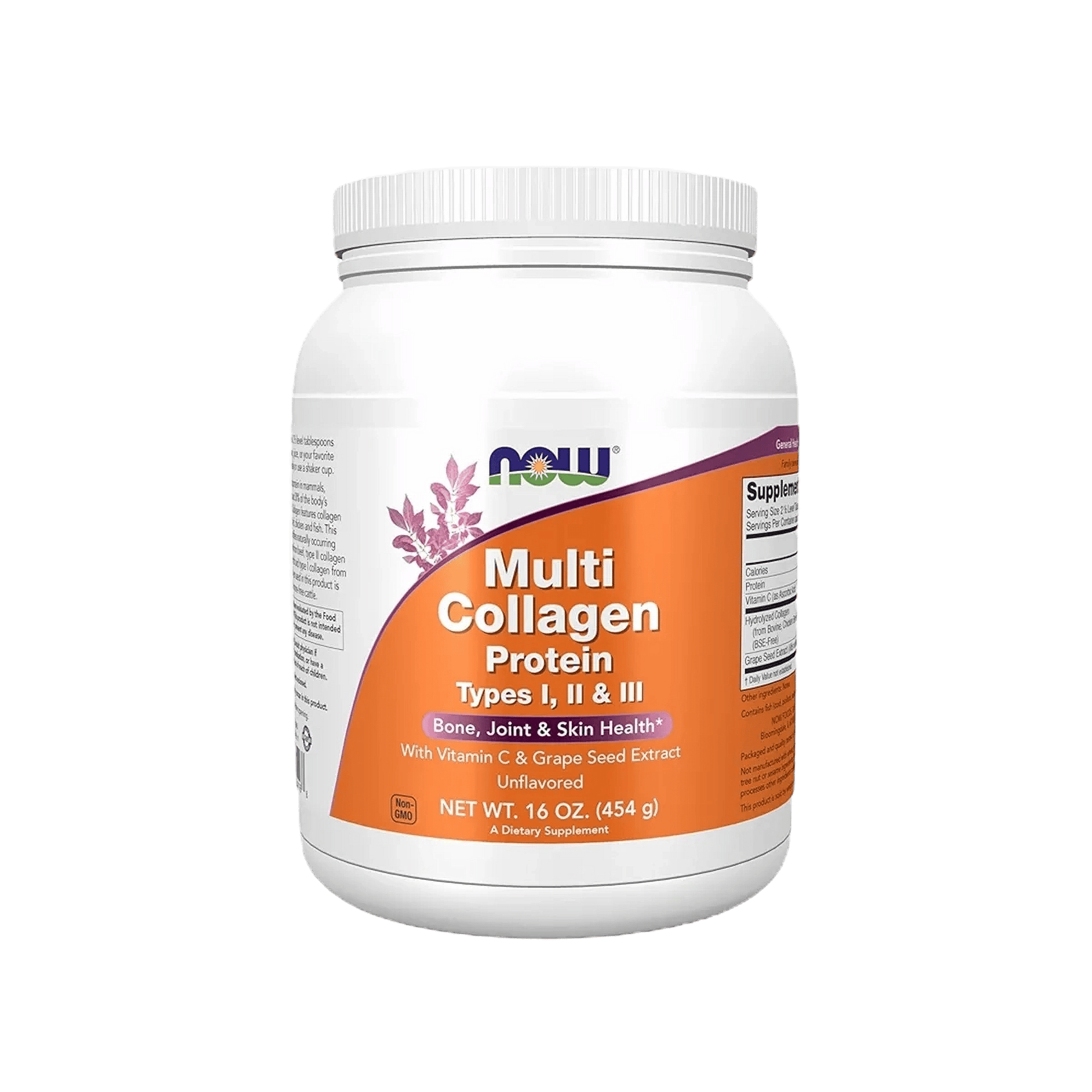 Multi Collagen Protein Types I, II & III 454g - VinnyPowerNutrition