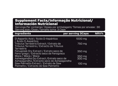 Testo EXcess – Amplificador Natural de Testosterona - VinnyPowerNutrition