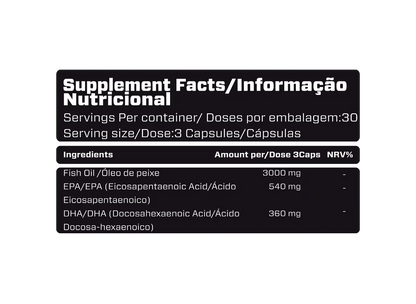 Ômega-3 – Óleo de Peixe de Alta Pureza - VinnyPowerNutrition