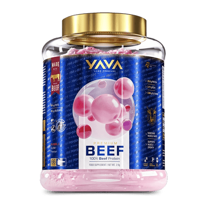Yava Labs Premium Beef Protein 2 kg - VinnyPowerNutrition