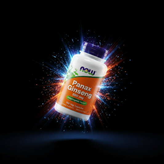 Panax Ginseng 500mg - 100 Cápsulas - VinnyPowerNutrition