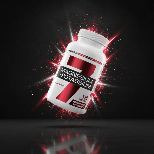 Magnesium + Potassium - 120 Cápsulas - VinnyPowerNutrition