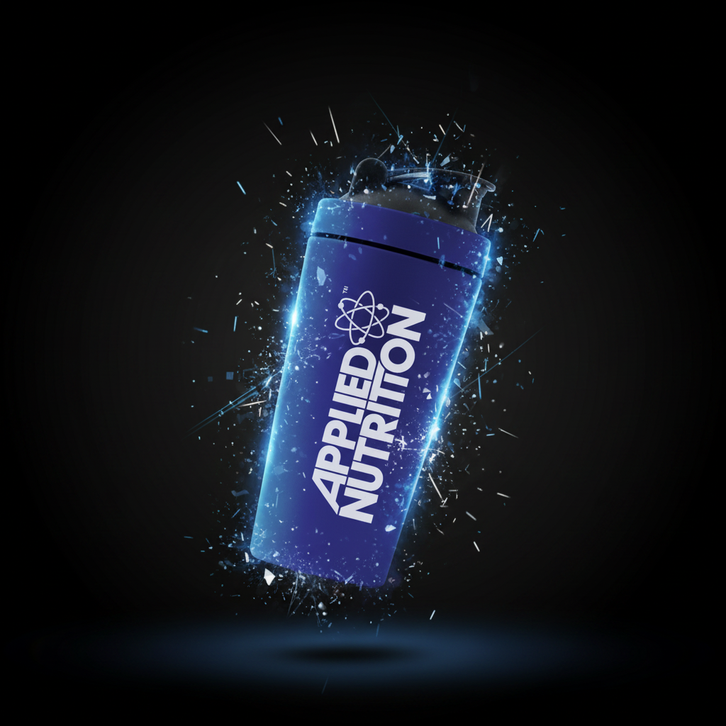Coqueteleira de aço inoxidável azul Skill Nutrition, 750 ml