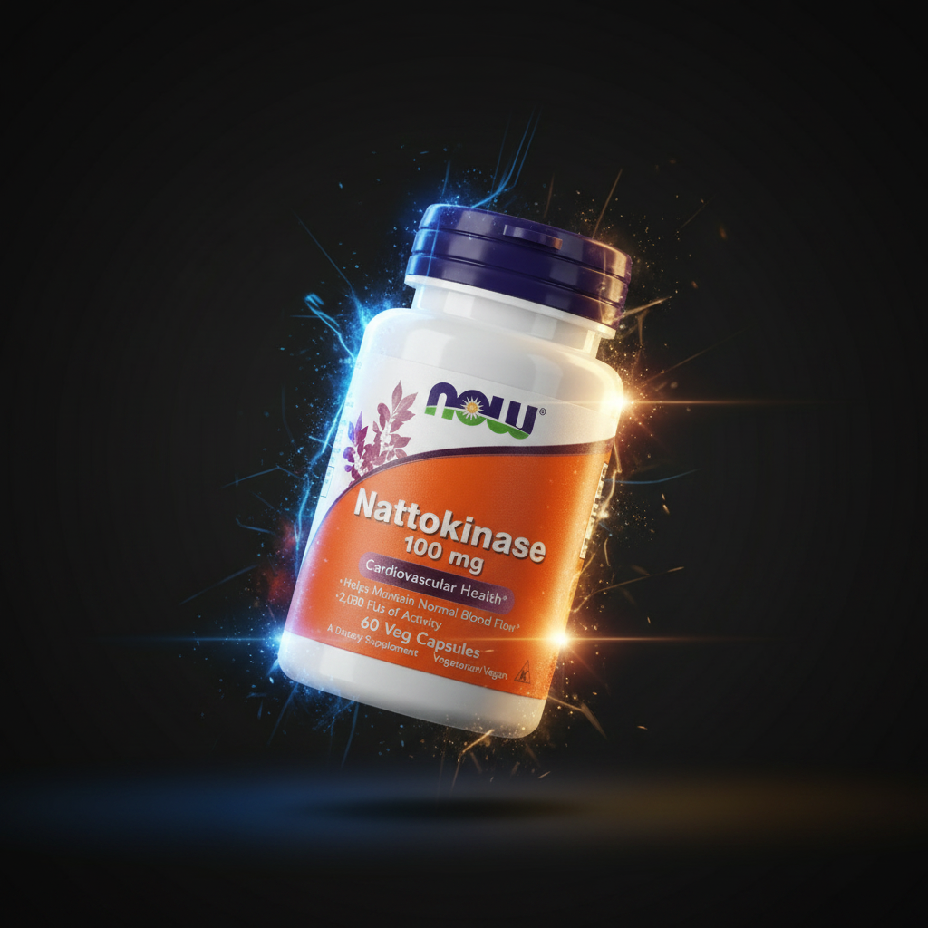 Nattokinase 100mg - 60 Cápsulas - VinnyPowerNutrition