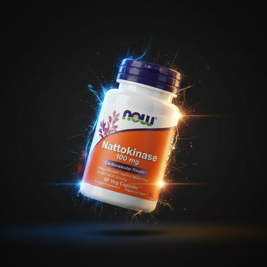 Nattokinase 100mg - 60 Cápsulas - VinnyPowerNutrition