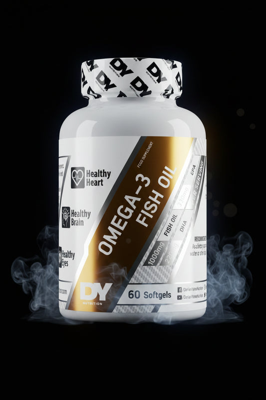 DY Nutrition Omega 3 Fish Oil - 60 gels - VinnyPowerNutrition