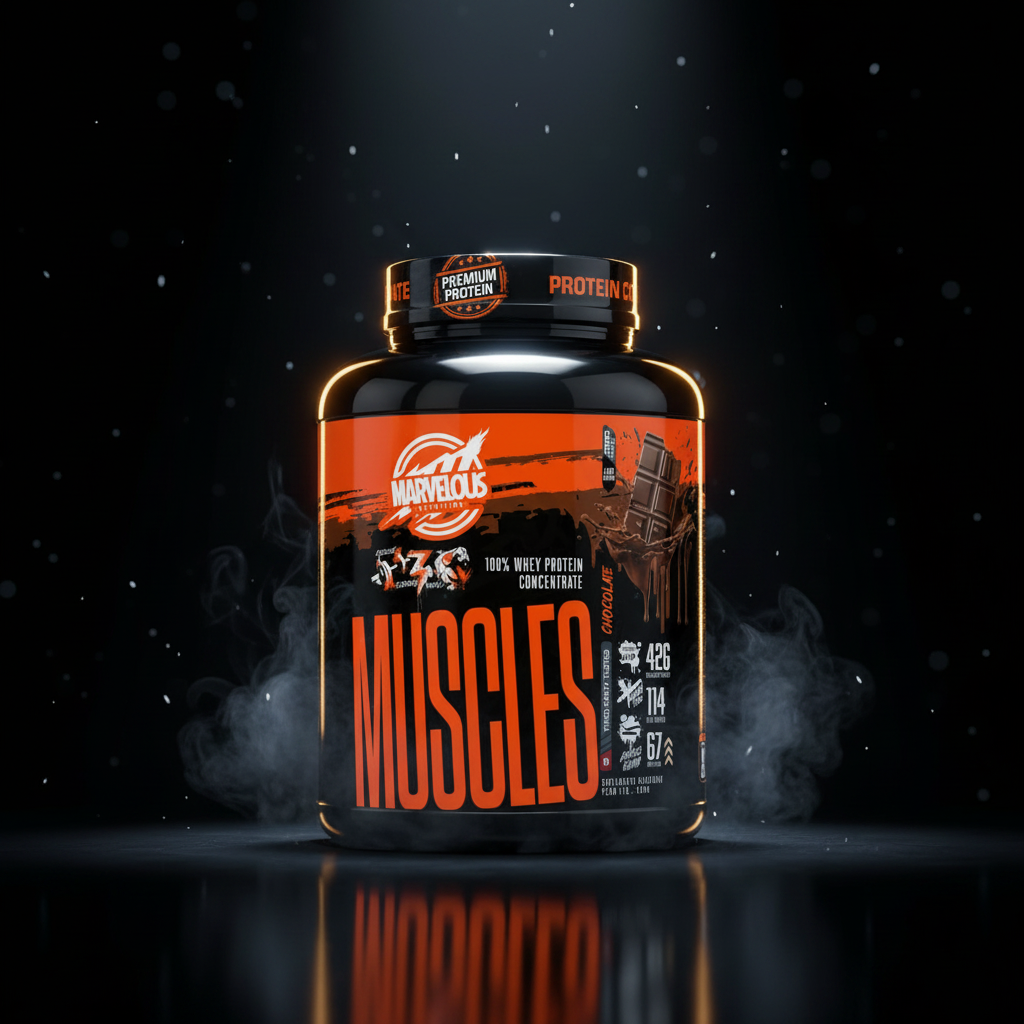 MUSCLES 2KG Whey Protein - VinnyPowerNutrition
