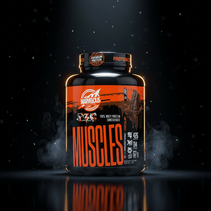 MUSCLES 2KG Whey Protein - VinnyPowerNutrition