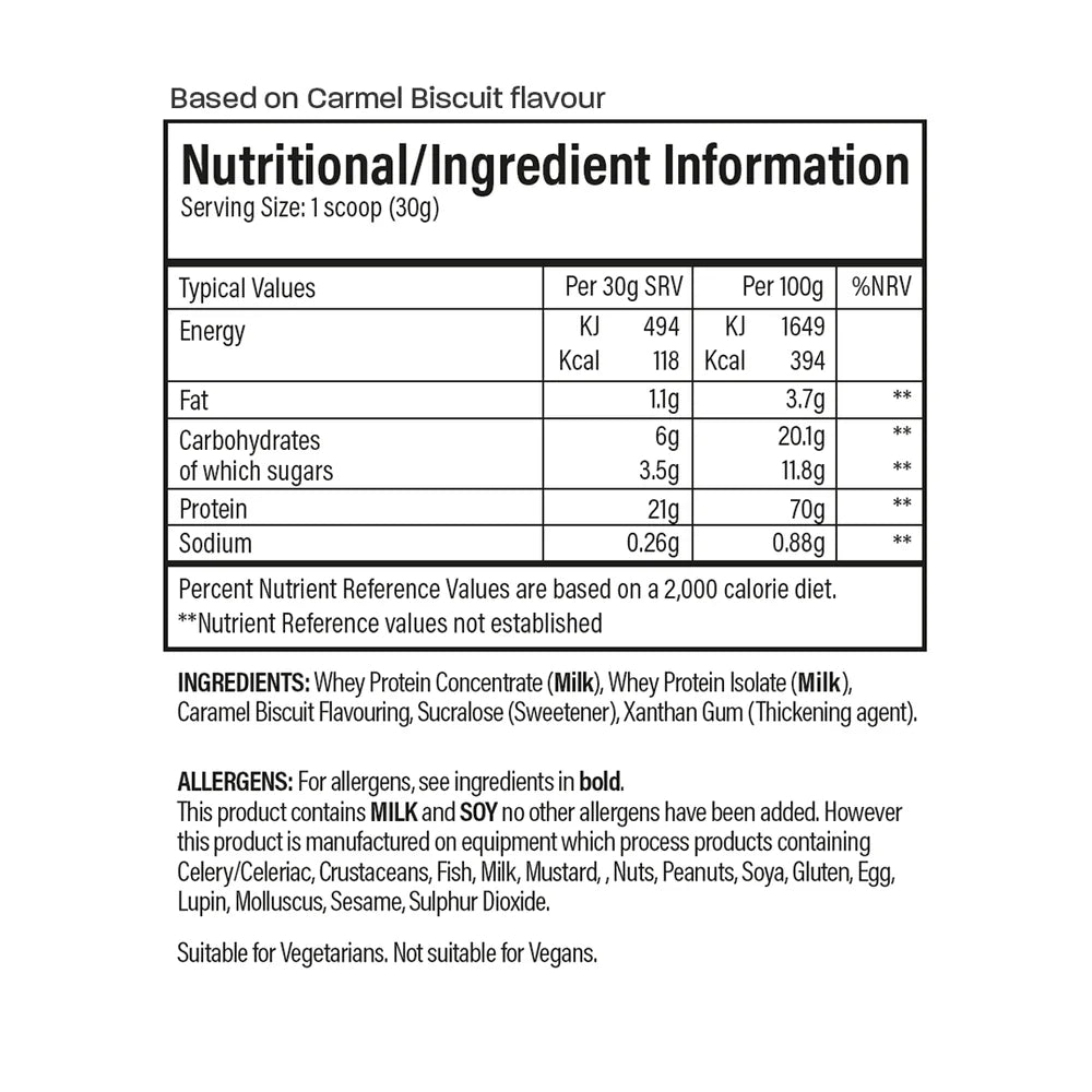 Pote de 1kg de Performance Protein TBJP, proteína de soro concentrada e isolada, com rótulo e tampa na embalagem.