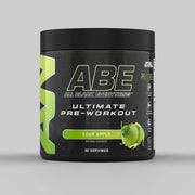 Pré-treino Applied Nutrition ABE Ultimate em pó sabor melancia fresca, embalagem preta, 375g, para energia e desempenho durante exercícios