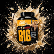 Sorvete Big Marvellous de baunilha em pote grande, com textura cremosa e sabor clássico de baunilha.