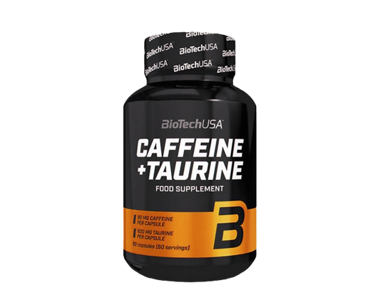 Cafeína + Taurine 60 cápsulas