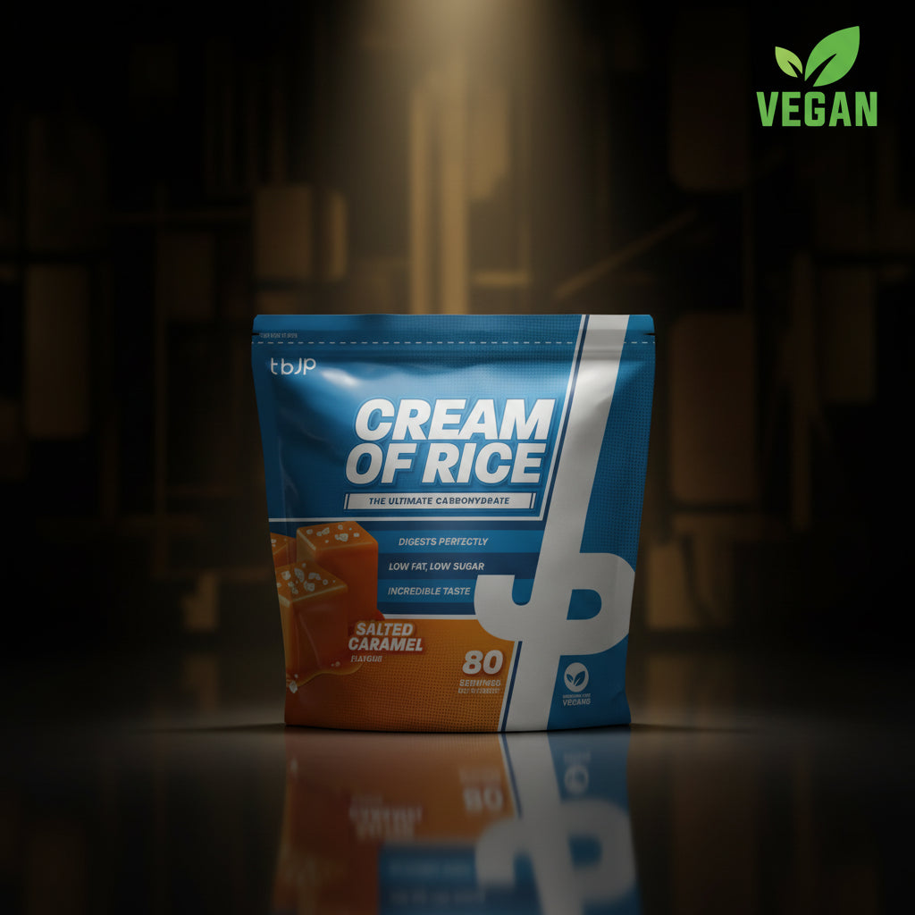 Creme de arroz vegano TBJP de 2kg, textura cremosa e nutritiva, ideal para café da manhã saudável e receitas veganas.