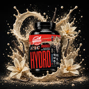 Pote de 1,8kg de proteína de soro de leite hidrolisada com sabor baunilha da marca Marvellous.