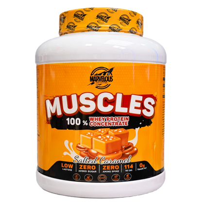 MUSCLES 2KG Whey Protein - VinnyPowerNutrition
