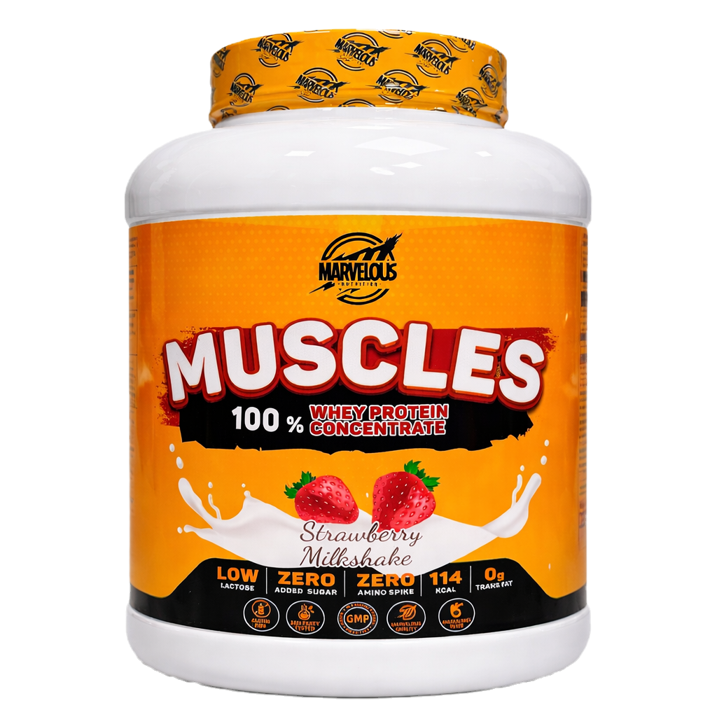 MUSCLES 2KG Whey Protein - VinnyPowerNutrition