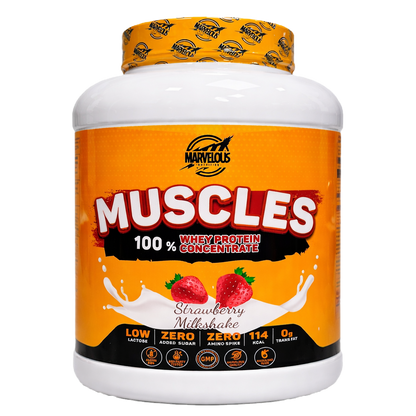 MUSCLES 2KG Whey Protein - VinnyPowerNutrition
