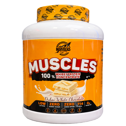MUSCLES 2KG Whey Protein - VinnyPowerNutrition