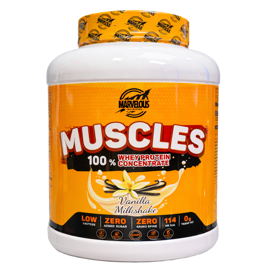 MUSCLES 2KG Whey Protein - VinnyPowerNutrition