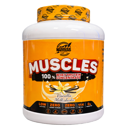 MUSCLES 2KG Whey Protein - VinnyPowerNutrition
