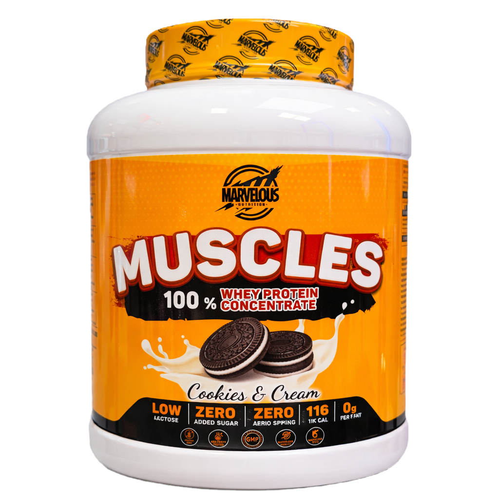 MUSCLES 2KG Whey Protein - VinnyPowerNutrition
