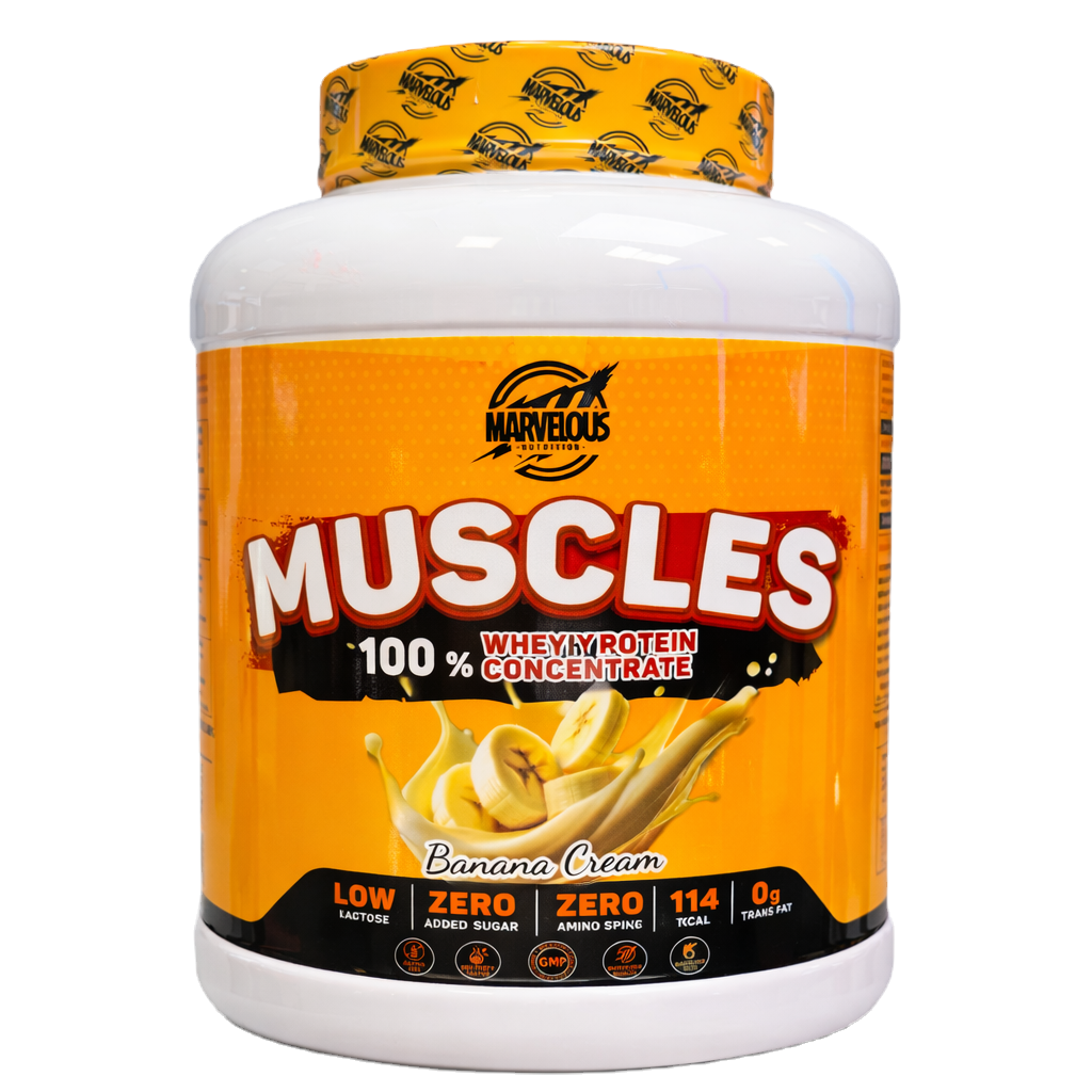 MUSCLES 2KG Whey Protein - VinnyPowerNutrition