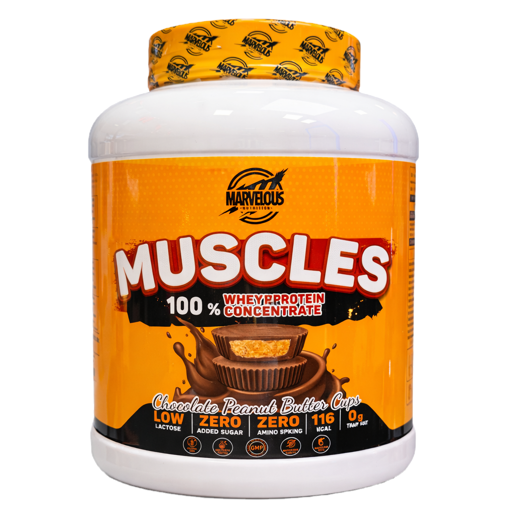 MUSCLES 2KG Whey Protein - VinnyPowerNutrition