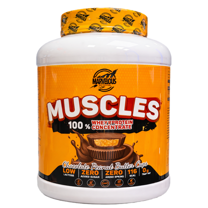 MUSCLES 2KG Whey Protein - VinnyPowerNutrition