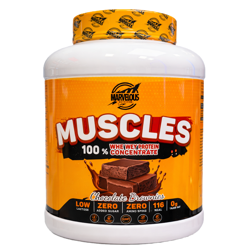 MUSCLES 2KG Whey Protein - VinnyPowerNutrition