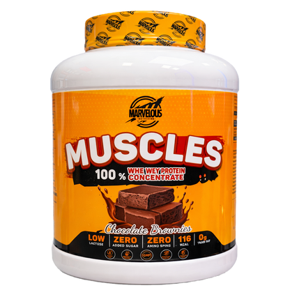 MUSCLES 2KG Whey Protein - VinnyPowerNutrition