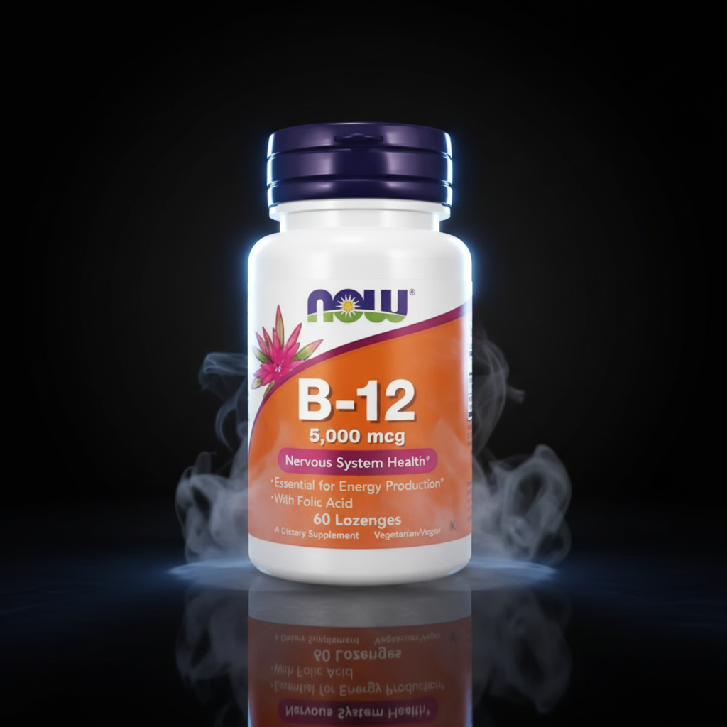 NOW Vitamin B-12 5,000mcg - 60 Cápsulas