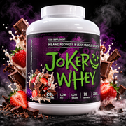Embalagem de whey protein Joker 2,3 kg, suplemento alimentar em pó para preparo de bebidas proteicas