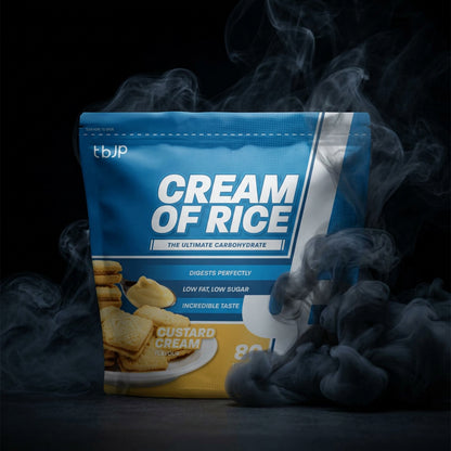 Creme de arroz TBJP de 2 kg em embalagem com pote de creme de arroz.